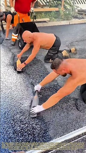 Paving by Hand: The Hot Precision Behind a Smooth Asphalt Road
