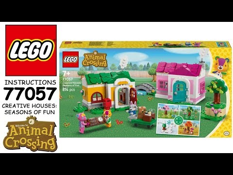 LEGO Instructions: 77057 Creative Houses: Seasons of Fun | LEGO Animal Crossing