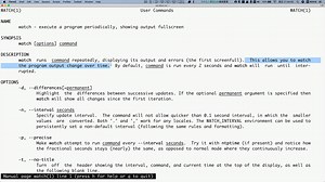 5分钟的Linux-watch命令的使用