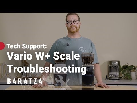 Tech Support - Vario W+ Scale Troubleshooting