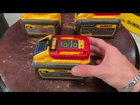 DeWalt Battery 54V/18V DCB547 9Ah Li-Ion Xr Flexvolt Convertible Battery