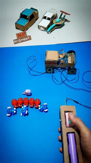 MxEngineer on Instagram: "Make wired remote control car Rc car Rc car wired with cardboard Car with cardboard Make remote control wire car with cardboard #diy #rc #crafts #rccar #toy"