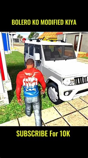 Old Bolero KO Modified Kar Diya 😱 Indian Bike Driving 3D ll #shorts #indianbikedriving3d