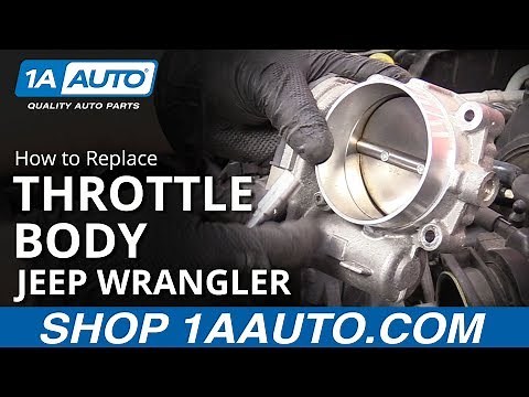 How to Replace Throttle Body 06-18 Jeep Wrangler