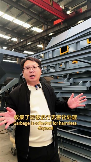 Stop letting waste take up space — once the waste sorting production line is in operation,