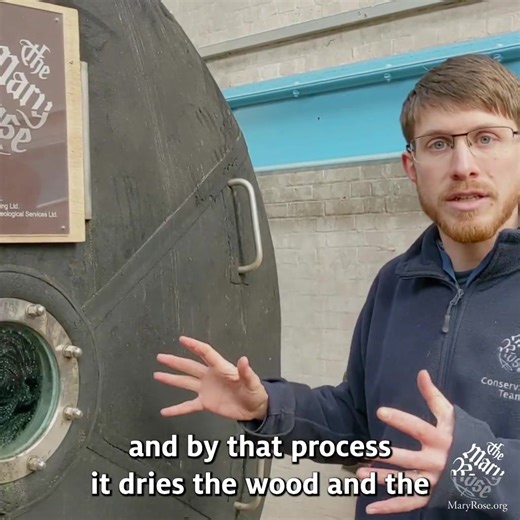 7.6K views · 153 reactions | For International Talk Like A Pirate Day, we present our freeze drier, which we use to dry wet wood. Yes, we literally 'Shiver our Timbers'! See the full video - https://youtu.be/JMqpYOfc0v4 | The Mary Rose | Facebook