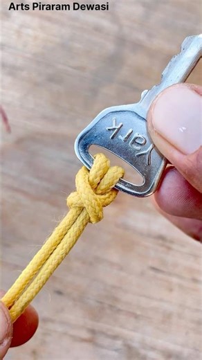 Super Simple Key knot!