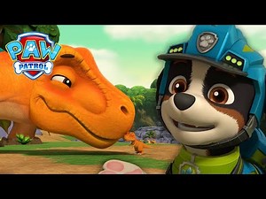 The dinosaur is trapped! 🦖 - PAW Patrol Germany - Cartoons for Kids