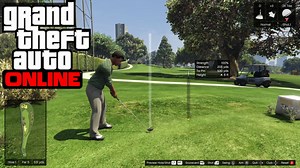 How to play golf in GTA Online
