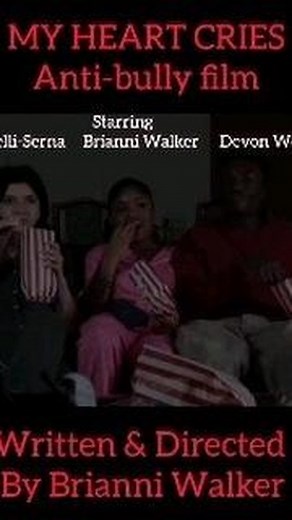 Brianni Walker on Instagram: "Here's a quick teaser to "My Heart Cries" anti-bully short film. I wrote & directed . I'm fighting for every child/teen silently being bullied at home, foster care & school. #storytelling #antibullying #director #filmmaker #actor #explore #brianni #wacotheater #teendirector #arraynow #endbullying #brianniwalker #msbrianniwalker #mystory"