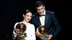57K views · 4K reactions | Aitana Bonmatí, 2024 #BallonDor Winner: "I think both Rodri and I vindicate all those midfielders who in the past have not been able to achieve this trophy, like (Sergio) Busquets, Xavi (Hernández), (Andrés) Iniesta, for example. Surely, many others. And this is for them as well." #Barcelona #Spain | CGTN Sports Scene | Facebook