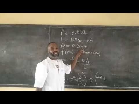 How to solve for the resistivity and conductivity of a material wire. #alevel,
