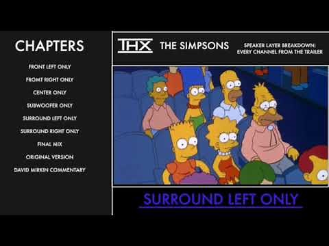 THX The Simpsons (1994) In Separate Channels