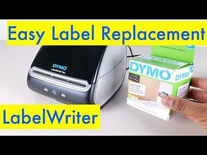 How to Replace Label Rolls on a DYMO LabelWriter — Tutorial - Replacing Label Rolls Dymo 5XL