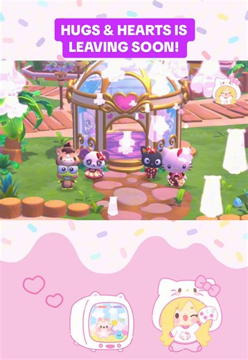 Hugs & Hearts Attraction Closing Soon