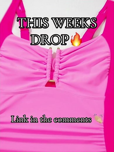 HOT PINK SWIMSUIT DROP 💕 The Most Flattering One-Piece You Need 🔥