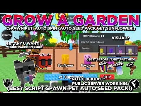 GROW A GARDEN NEW PET DUPER SCRIPT 100% WORKING 🔥 | PRXGX HUB