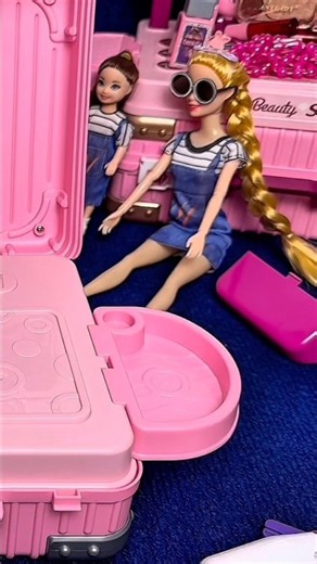Satisfying with Unboxing Pink Barbie Doll Doctor, Hospital Collection Review Toys | ASMR