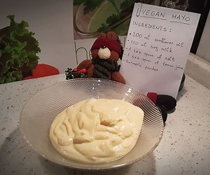 Homemade Vegan Mayonnaise - Video Recipe