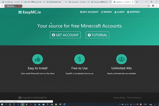 【重置】教你免费获取Minecraft账号！！