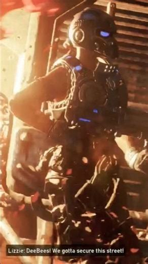Gears 5 Lizzie Carmine's Intro 🫡 #lizziecarmine #gearsofwar #snatcher #cog #JD #swarm #locust