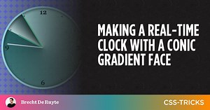 Making a Real-Time Clock With a Conic Gradient Face | CSS-Tricks
