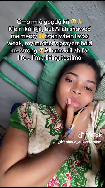 #fyp #goviral I’m not asking You “why me” Ya Allah… I can never question You 🤲😭Because I know this life is a test… and sickness is part of the journey.But Ya Rabb 💔 the pain I felt… the fear I saw… lying there, not knowing if I would survive it.omo, it broke something inside me 😭🥹I wasn’t even strong anymore.I was just holding on to Your mercy.I only pray… please don’t let me face any sickness greater than my strength 😔Don’t test me beyond what my body and my heart can carry Even when I wa