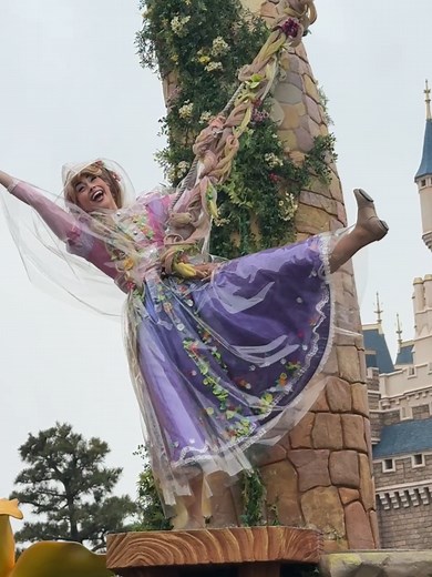 Rapunzel Disney Harmony in Color🌈#tokyodisney #TDR | Disneyland