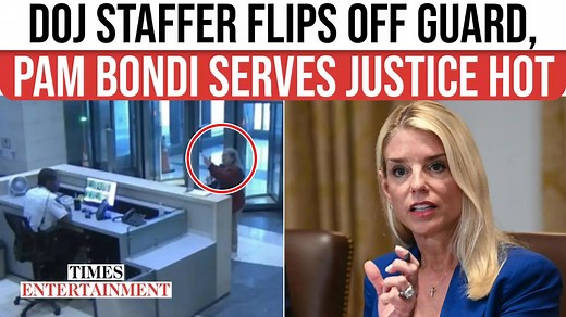 Bondi FIRES DOJ Paralegal Elizabeth Baxter After Obscene Gesture At National Guard In DC