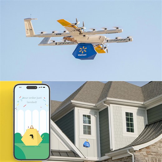 Walmart Begins Wing Drone Deliveries Over Metro Atlanta