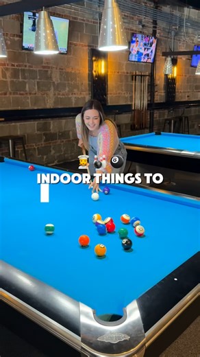 Kaylee Jo Chicago on Instagram: "The winter blues are REAL. Here’s a list of fun indoor things to do in Chicago that keep you from going stir crazy ❄️🤪 @avondalebowl @surgebilliards @givesugar @logan_arcade @cuddlebunnyccc #chicagogram #thingstodoinchicago #chicagowinter"