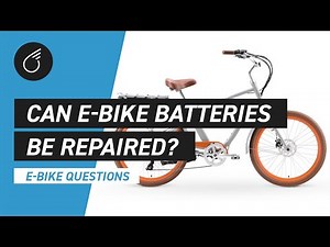 Can Electric Bike Batteries Be Repaired | E-Bike Questions