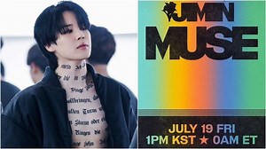 BTS member Jimin announces second solo album 'MUSE'