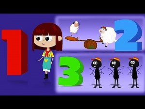 belajar angka | nomor lagu untuk anak-anak | nomor 1 sampai 10 | Songs For Kids | Learn Numbers