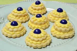 Black-Eyed Susan Cookies