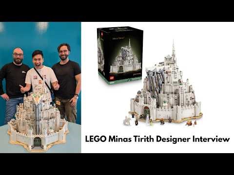 LEGO 11377 Minas Tirith Designer Interview @ Fan Media Days 2025