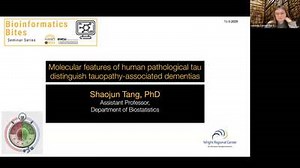 Bioinformatic Bites: Molecular features of human pathological tau distinguish tauopathy-associated dementias