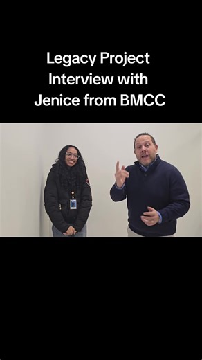 Legacy Project Interview with Janice from BMCC #cuny #manhattan #bmcc #baruch #Albany @CUNY BMCC