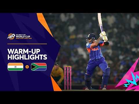 India v South Africa | Match Highlights | Men’s T20 World Cup 2026 Warm-ups