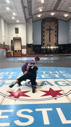 Best wrestling room in the world? #wrestlingfuture #professionalwrestling #wrestler #wrestling