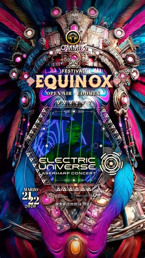 Electric Universe presenta su LASER HARP CONCERT. ⚡ Acto especial donde la luz se convierte en instrumento y sonido ejecutado en tiempo real, precisión absoluta y un escenario envuelto en energía. Un show inmersivo, intenso y por primera vez en México.🇲🇽 Esto no es solo un concierto. Es una experiencia que se vive con el cuerpo y la mente. 📍 Equinox Festival 2026 🗓 21 & 22 de marzo 🇲🇽 Estado de México #ElectricUniverse #Ommix #LaserHarpConcert #Equinox2026 #Equinoxtourmundial2026 | OMMIX