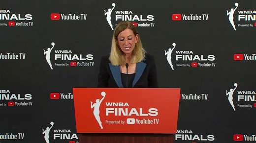 WNBA Commissioner Cathy Engelbert addressed Napheesa Collier's comments from her exit interview earlier this week. | espnW