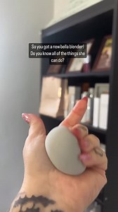 2.1K views · 51 reactions | The BELLA BLENDER high-quality makeup sponge provides precise and streak-free makeup application without overuse of products. It's a durable and beautiful platinum color with a BELLAME "B" on each one. Enjoy the flawless application this beautiful blender provides. This blender pairs nicely with the BELLAME Artistry Set and will make you feel like a makeup artist with each use! @thatthingjandoes_ | BELLAME | Facebook