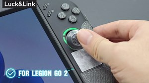 Luck&Link Transparent Thumb Grips for Steam Deck, Joystick Caps for STEAMDECK OLED Thumbstick Cover(for Steam Deck)