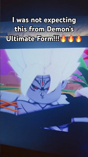 Demon’s Ultimate Form In DBOG🔥🔥🔥 #roblox #anime #reels #dragonball #fyp #viral #dbog