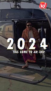 “Farewell 2024! Let’s revisit some highlights 🎞️ Dr. Kumar Vishwas sir touched millions of hearts this year. Cheers to new milestones in 2025! #HappyNewYear2025” | KV Studio