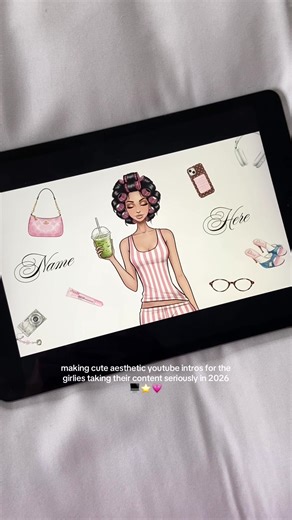 Cute Aesthetic YouTube Intros for Content Creators