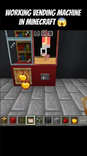 How to make a Vending Machine in Minecraft? 🍎 (Easy)