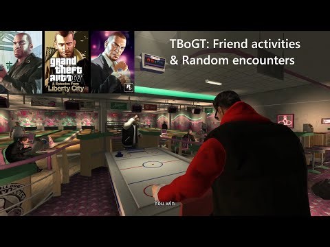 Grand Theft Auto IV: TBOGT, Friends and random encounters with commentary