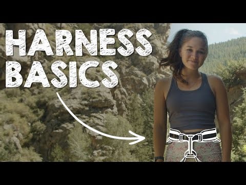 Putting on a Rock Climbing Harness and Using it Correctly